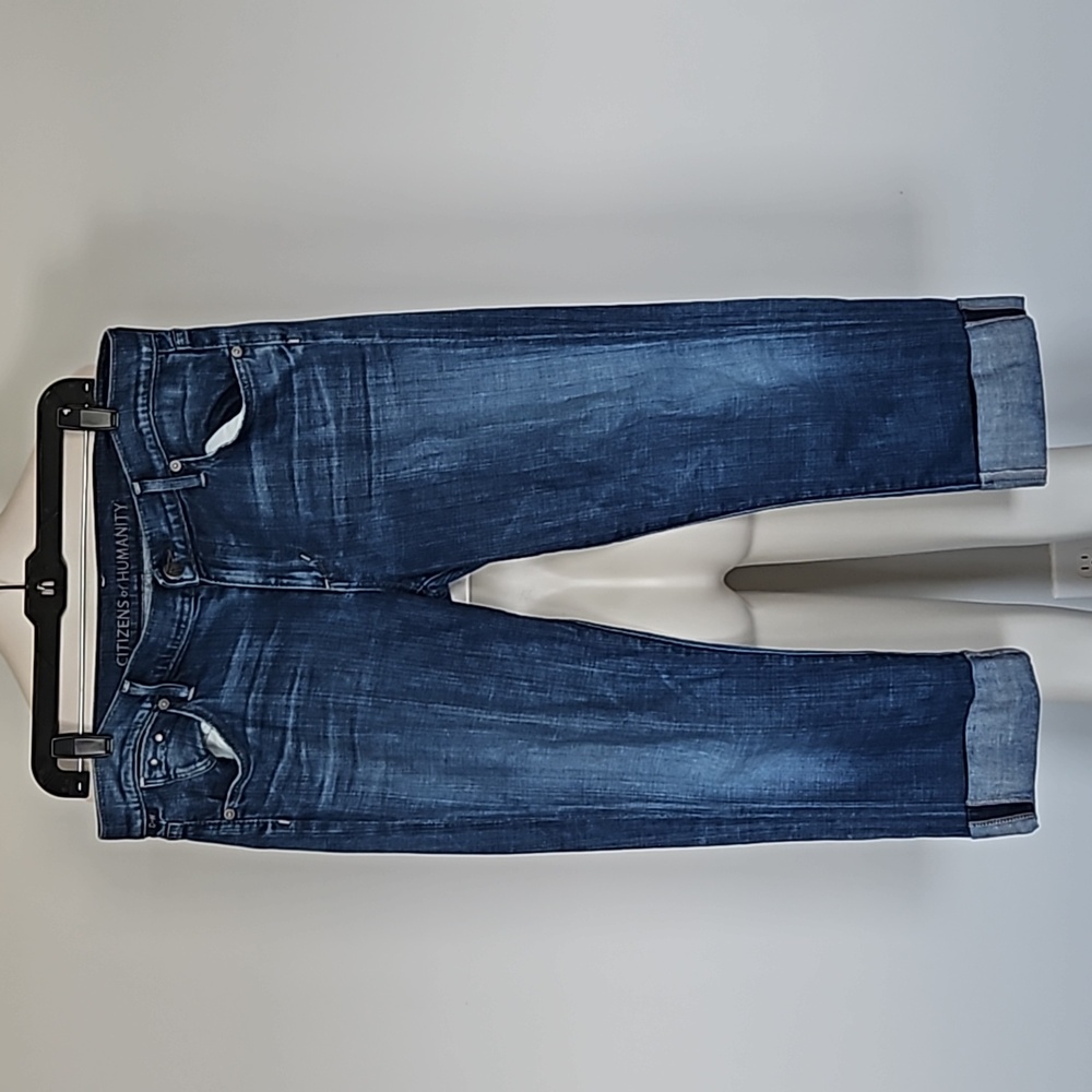 Citizens of Humanity Dani cropped straight leg jeans-32 - Picture 1 of 9